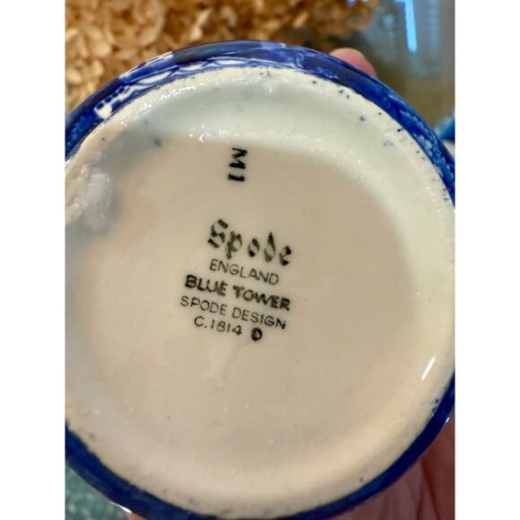 Lemon Bergamot , Sea Breeze Candle in a spode blue and white teacup - Picture 6 of 9